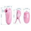 Pretty Love Imonie - 3 in 1 Nipple Clamp & Bullet Vibrator Set